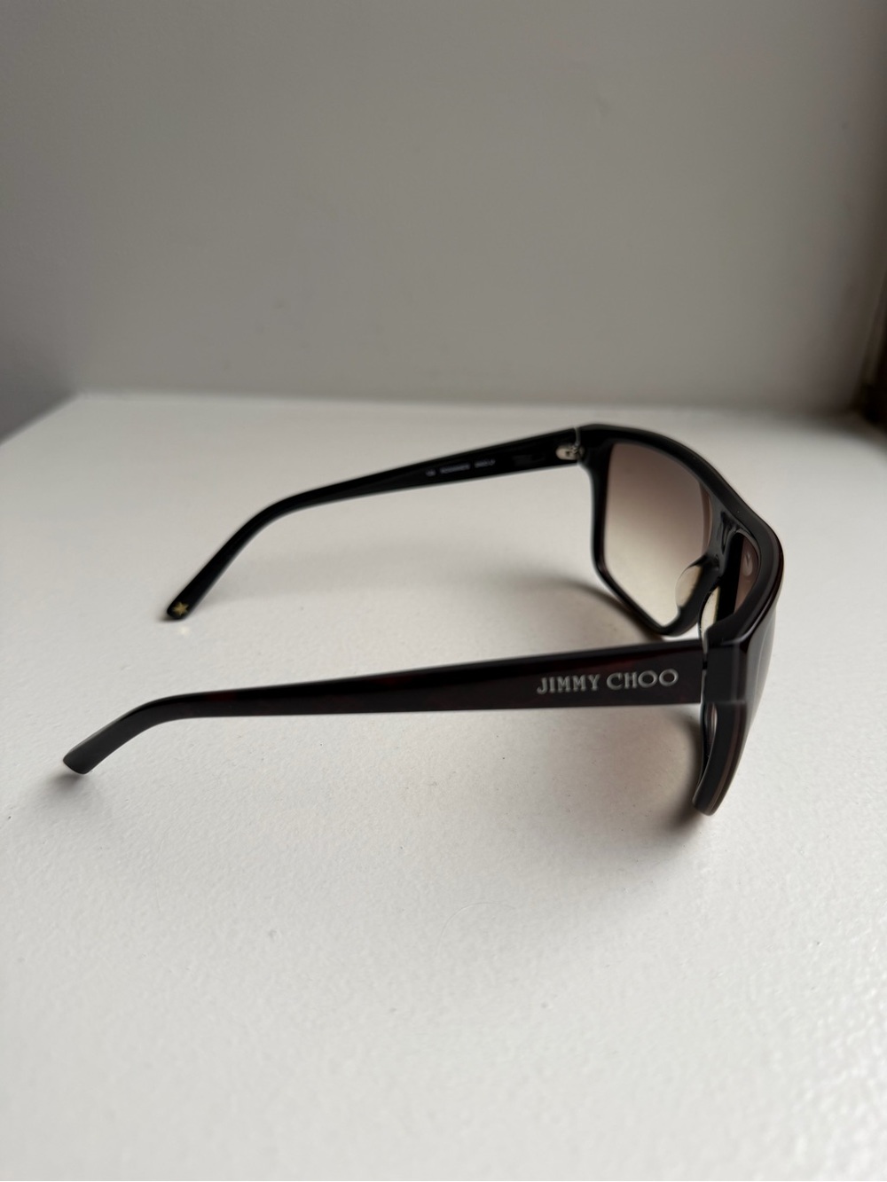 Jimmy Choo Roxanne Gradient Shield Sunglasses - Picture 3 of 6